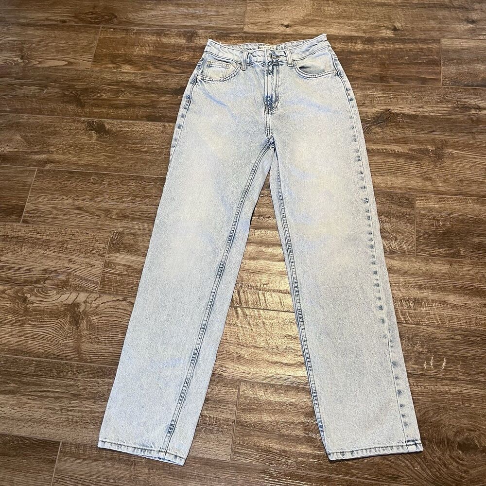We the Free Jeans The Pacifica High Rise Slim Straight Leg 25 Free People Blue